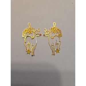 Vintage Rudolph Earrings Super Cool